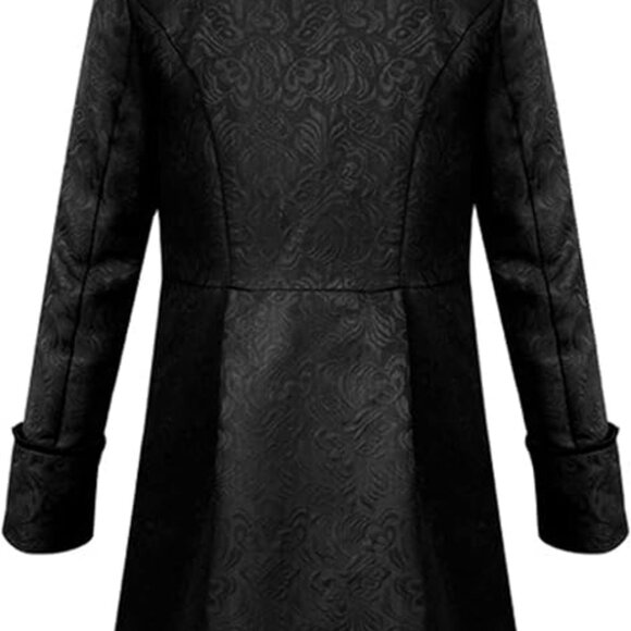 Mens Vintage Button Down Jacket. NWoT. Size XXL. Black. - Picture 2 of 4